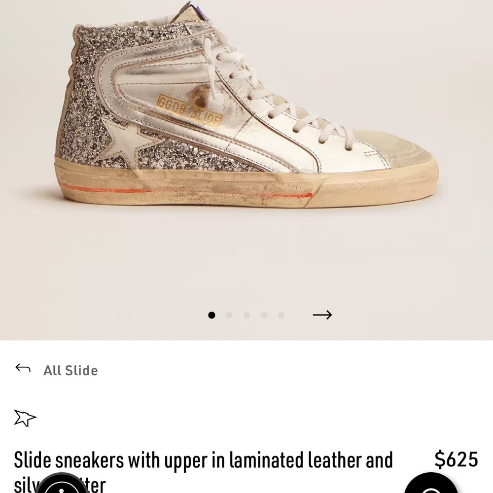 Golden Goose Slide Sneakers